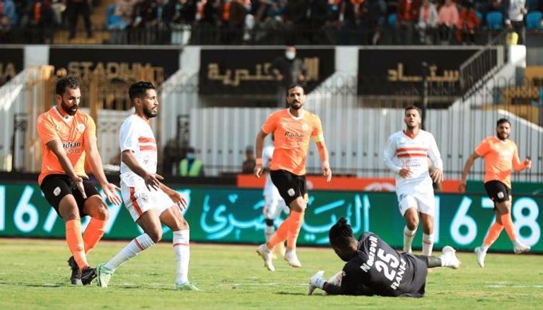 شاهد أهداف هزيمة الزمالك امام فاركو 2-0 في كأس الرابطة المصرية - فيديو