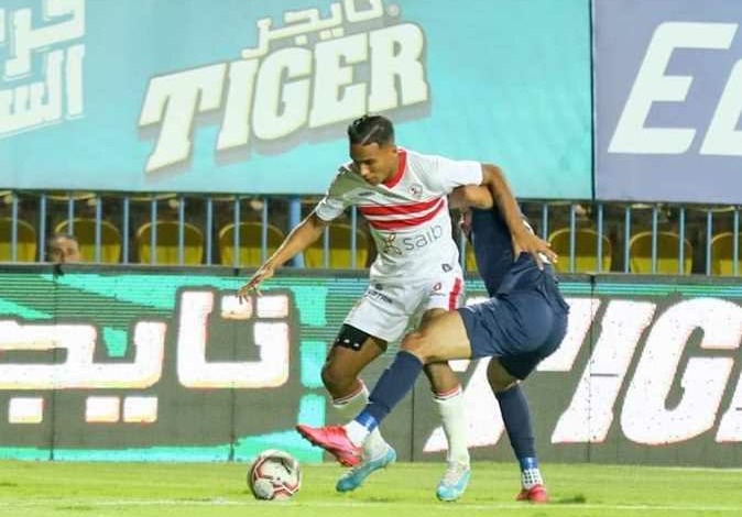 موقف سيف الجزيري من المشاركة في مباراة المصري في الدوري