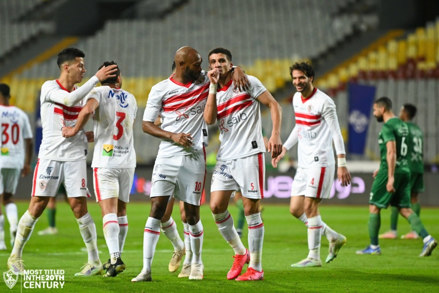 شاهد أهداف مباراة الزمالك والاتحاد السكندري في الدوري المصري (2-0) - فيديو