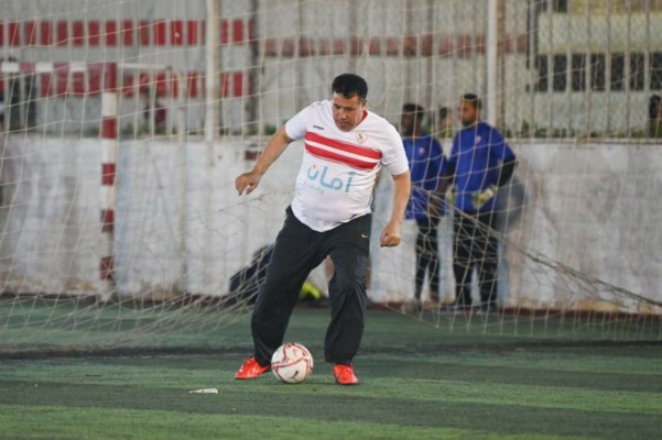 بحضور نجمي الأهلي.. مرتضى منصور يفتتح الدورة الرمضانية في الزمالك - صور