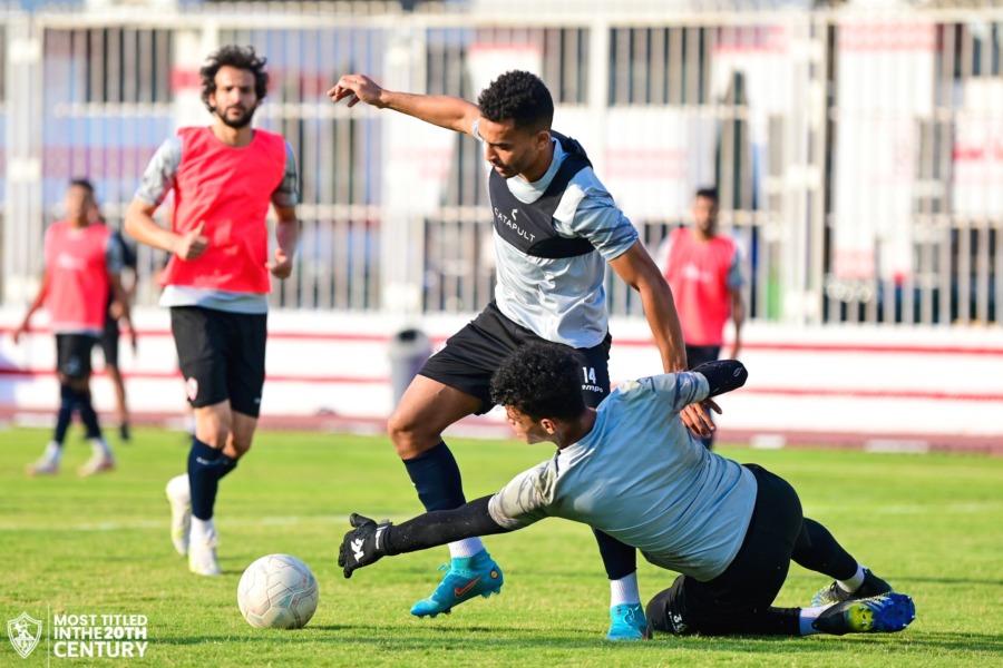 10 صور ترصد مران الزمالك اليوم قبل مواجهة الإسماعيلي في الدوري