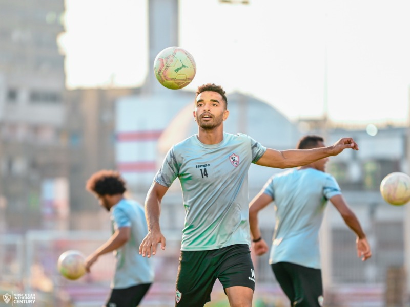 10 صور ترصد مران الزمالك اليوم قبل مواجهة الأهلي في الدوري