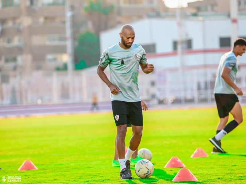 10 صور ترصد مران الزمالك اليوم قبل مواجهة الأهلي في الدوري