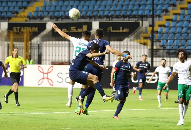 التعادل يحسم مواجهة المصري وإنبي في الدوري
