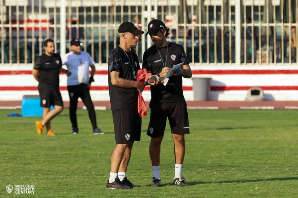 14 صوره ترصد مران الزمالك اليوم إستعداداً للإسماعيلي في كأس مصر