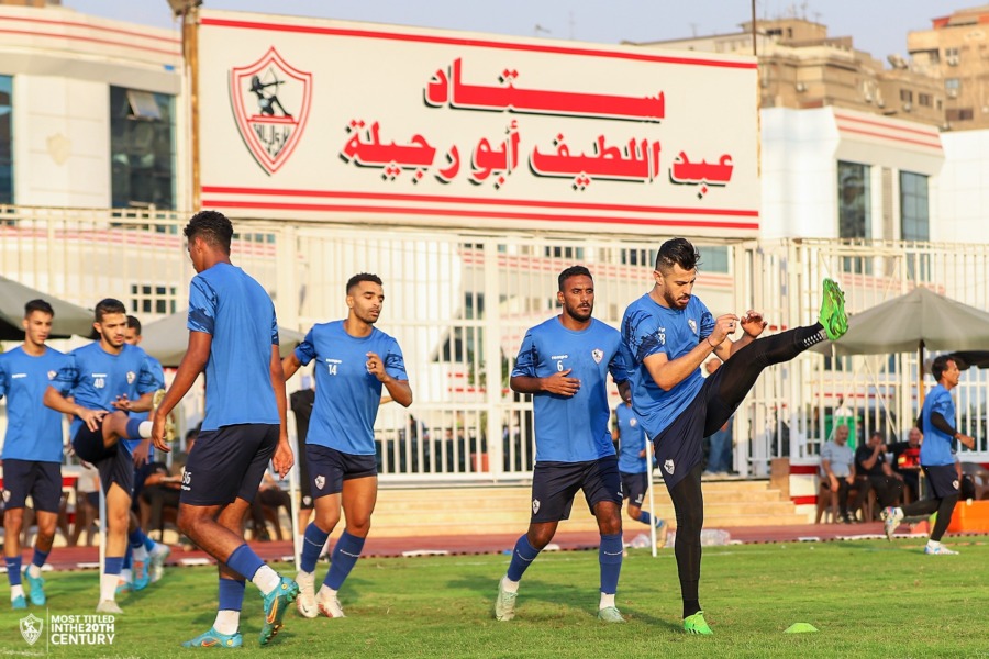 10 صور ترصد مران الزمالك اليوم قبل مواجهة الهلال السعودي في كأس لوسيل