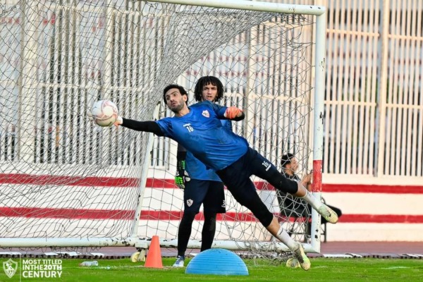 14 صوره ترصد مران الزمالك اليوم إستعداداً لمواجهه اليكت التشادي