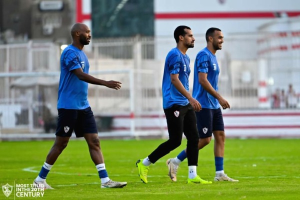 14 صوره ترصد مران الزمالك اليوم إستعداداً لمواجهه اليكت التشادي