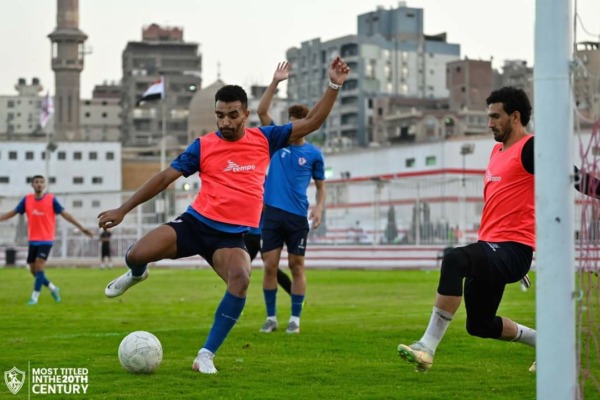 14 صوره ترصد مران الزمالك اليوم إستعداداً لمواجهه اليكت التشادي