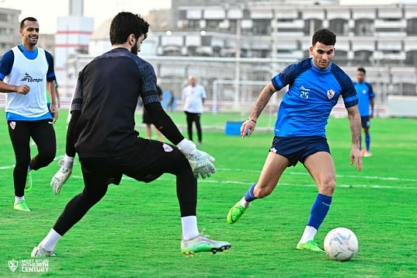 13 صورة ترصد مران الزمالك اليوم إستعدادًا لمواجهة فلامبو البوروندي