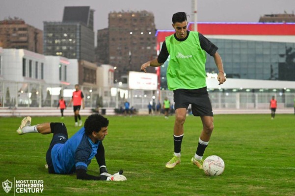 12 صوره ترصد مران الزمالك إستعداداً لمواجهه فلامبو دو سونطر البوروندي