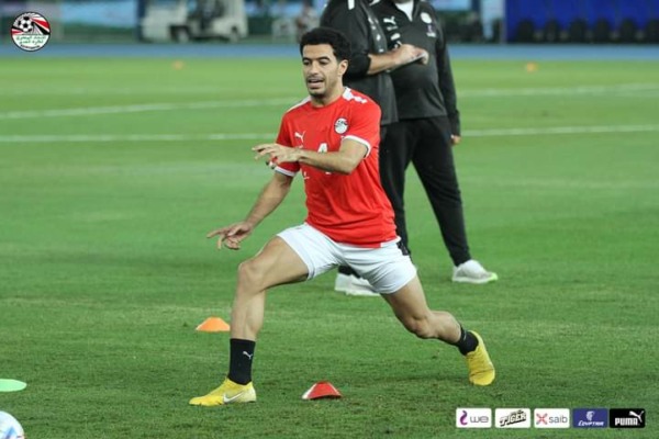 منتخب مصر يختتم تدريباته إستعدادًا لمواجهة بلجيكا-صور