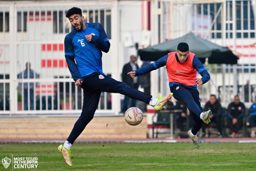 16 صورة ترصد مران الزمالك اليوم قبل المواجهة المرتقبة مع الاتحاد السكندري