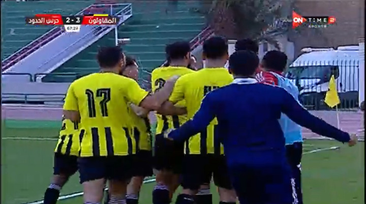 المقاولون العرب يفوز على حرس الحدود (3 - 2) في مباراة مثيرة بالدوري المصري - فيديو