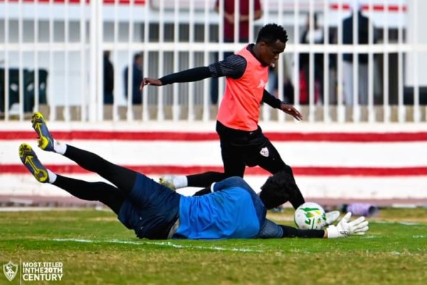 حماس وجدية.. 13 صورة ترصد كواليس مران الزمالك اليوم إستعدادا للترجي التونسي