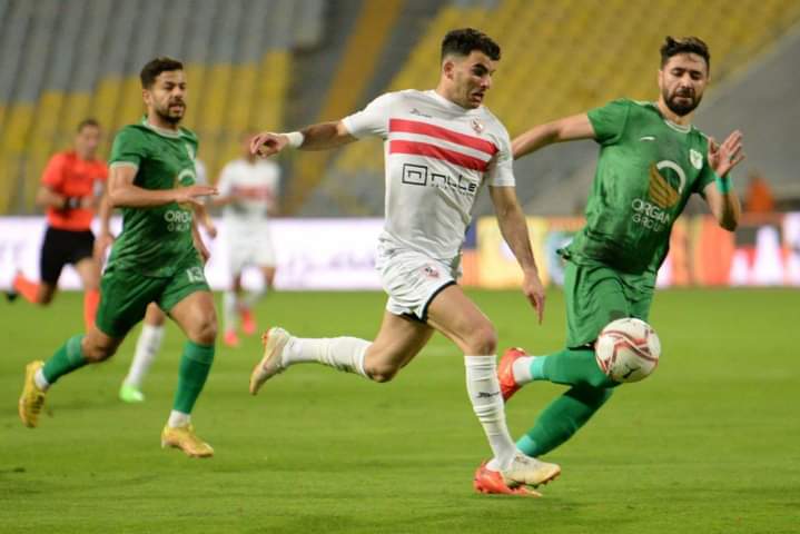 الزمالك يواصل نتائجه السلبيه في الدوري بالخسارة من المصري