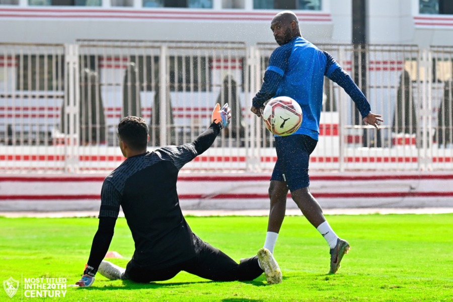 13 صورة ترصد مران الزمالك إستعدادا لمباراة بروكسي في كأس مصر