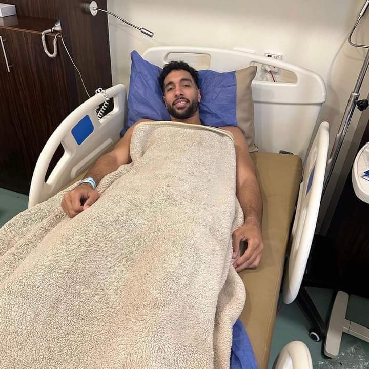 نجم كوماندوز الزمالك يخضع لجراحه بعد إصابته بكسر في القدم!!-صورة