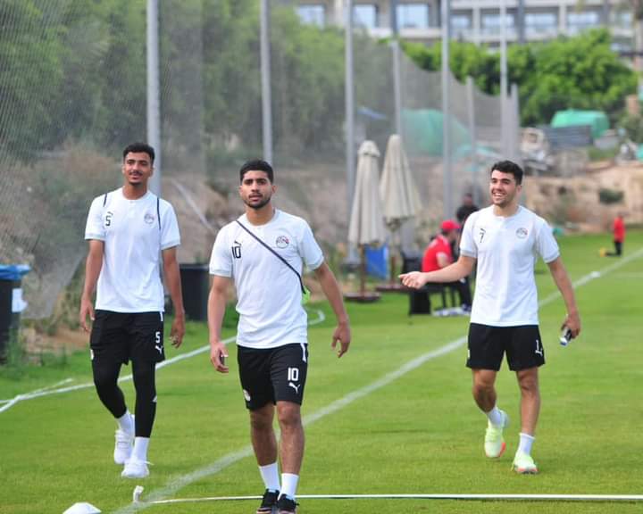 المنتخب الأولمبي يواصل استعداداته لمواجهة غانا بمشاركة خماسي الزمالك - صور