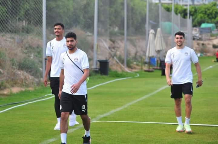 المنتخب الأولمبي يواصل استعداداته لمواجهة غانا بمشاركة خماسي الزمالك - صور