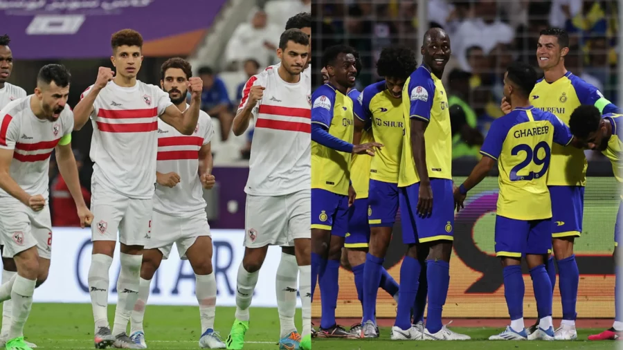 موعد مباراة الزمالك ضد النصر السعودي و مواجهة رونالدو في البطولة العربية