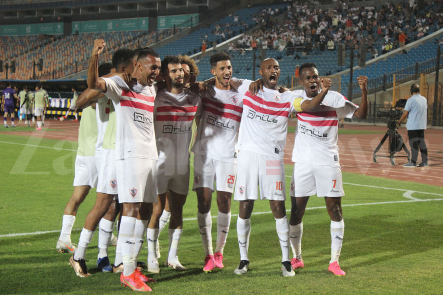 الزمالك يكتسح المقاولون بسداسية ويصعد إلي نصف نهائي كأس مصر