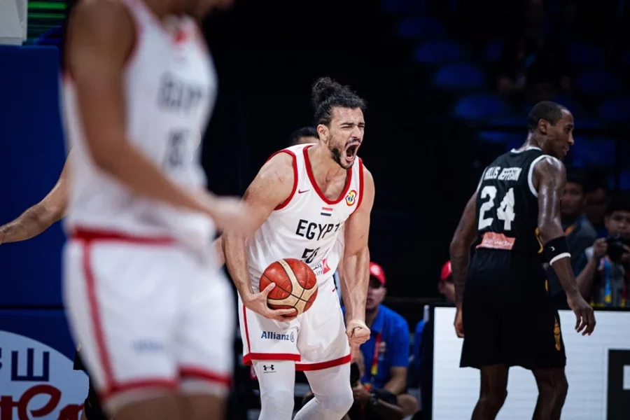 منتخب مصر يفوز على الأردن في المرحلة الترتيبية بكأس العالم لكرة السلة