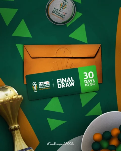 رسميًا.. كاف يعلن موعد إجراء قرعة كأس أمم أفريقيا 2023 - صورة