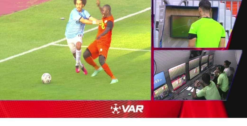 فضيحة تحكيمية في مباراة المصري و فاركو و الحكم يرفض إتحساب ضربة جزاء صحيحة | فيديو