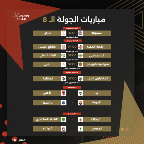 تعرف على جدول الدور الأول من بطولة الدوري المصري الممتاز موسم 2023-2024 | صور