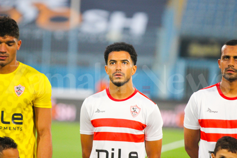 تعرف على سبب غياب عمر جابر عن الزمالك أمام المصري في الدوري