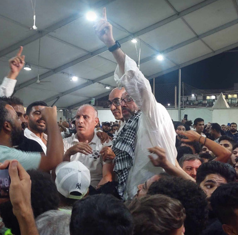"العزبة راحت".. احتفالات صاخبة لقائمة حسين لبيب بعد فوزهم في انتخابات الزمالك - فيديو