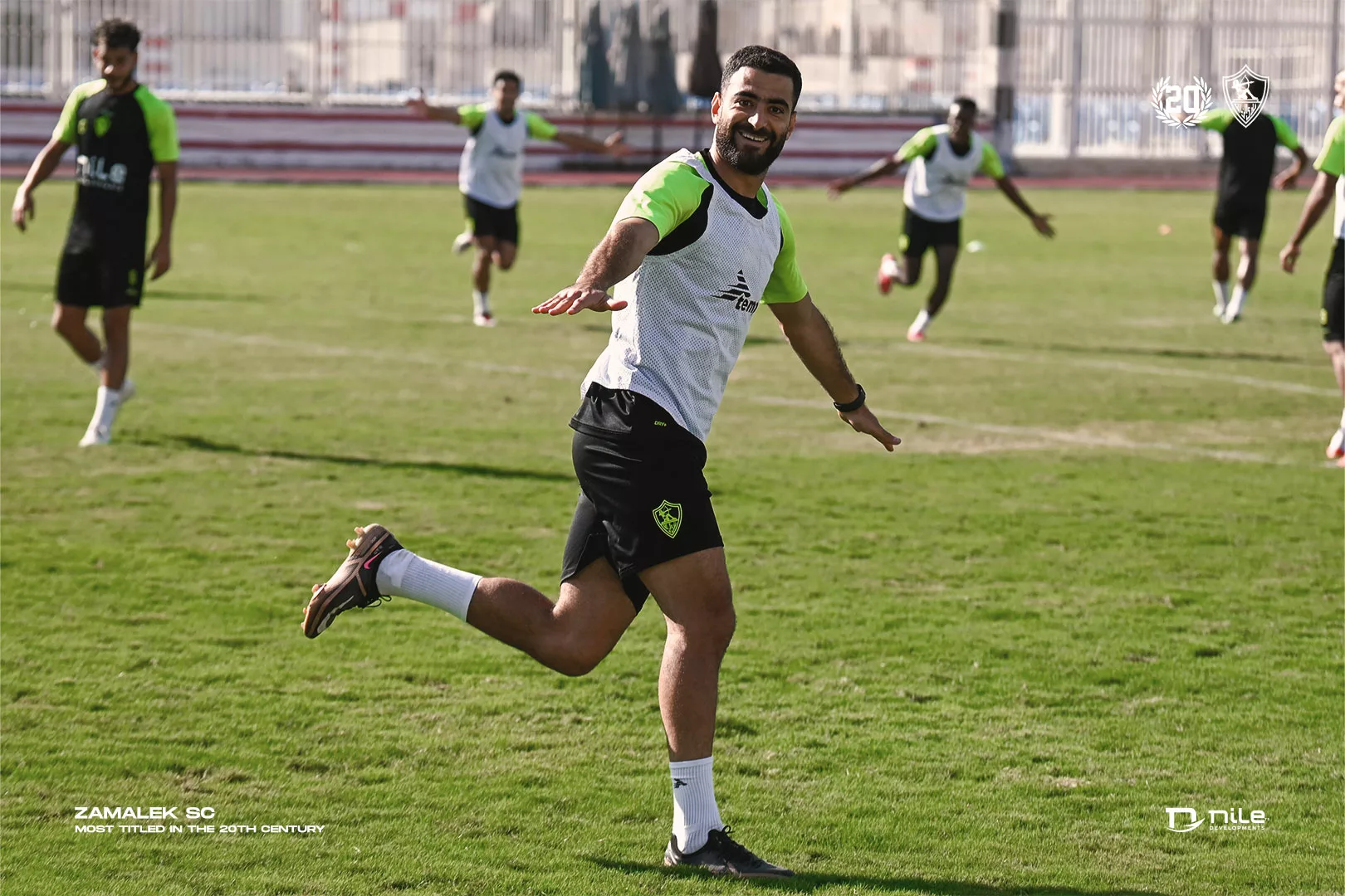 15 صورة ترصد مران الزمالك اليوم استعدادًا لمواجهة أبو سليم الليبي في الكونفدرالية