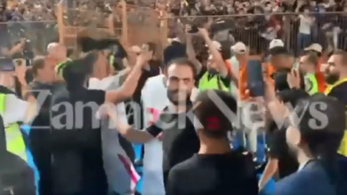 شاهد فيديو جماهير الزمالك تهز استاد القاهرة باحتفالات قوية مع اللاعبين بعد عبور بيراميدز في الكأس