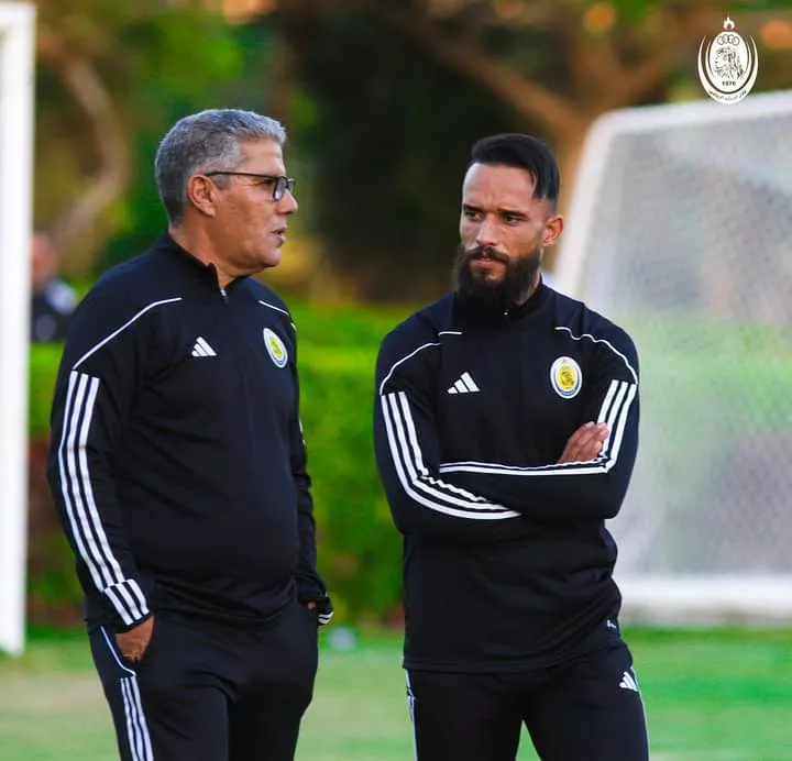 شاهد كواليس التدريب الأول لأبوسليم في القاهرة استعداداً لمواجهة الزمالك !! - صور