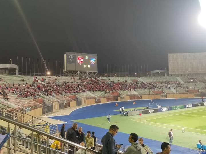 حضور جماهيري ضعيف للأهلي أمام ميدياما الغاني في دوري أبطال إفريقيا - صور