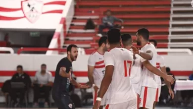 طائرة الزمالك تكتسح مصر للبترول في الدوري