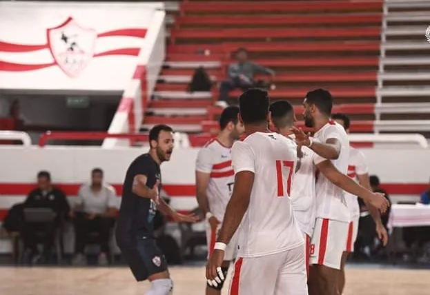 طائرة الزمالك تكتسح مصر للبترول في الدوري