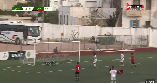 منتخب مصر يخطف تعادلًا مُثيرًا في الثواني الأخيرة أمام المغرب في بطولة شمال إفريقيا - فيديو