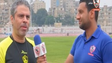 معتمد جمال يكشف سر لقطته الشهيره خلال مباراة الزمالك وبيراميدز في الكأس.. "تفائلت"- فيديو