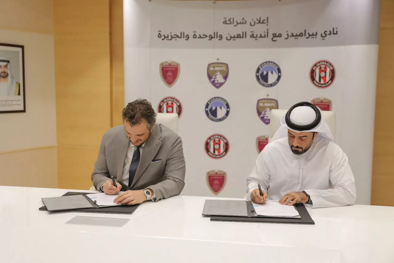 رسميًا | بيراميدز يوقع اتفاقية تعاون مع الثلاثة الكبار في الدوري الإماراتي.. التفاصيل كاملة