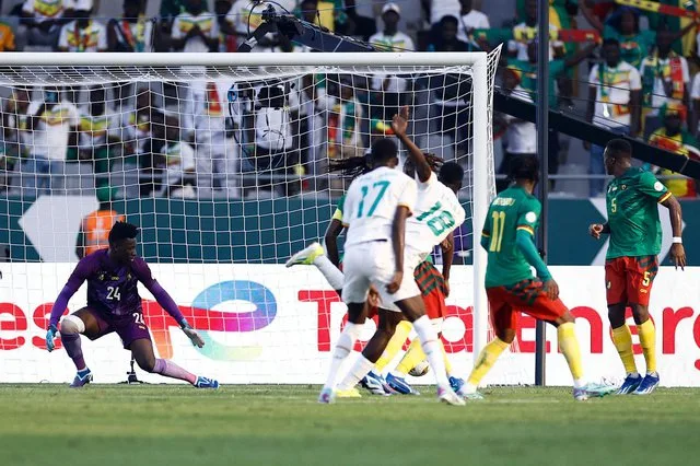 شاهد.. هدف منتخب السنغال الأول في شباك الكاميرون - فيديو