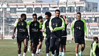 غياب ثنائي الزمالك عن مران اليوم