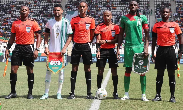 إجراء عاجل من الاتحاد الجزائري ضد حكام مباريات كأس الأمم الإفريقية