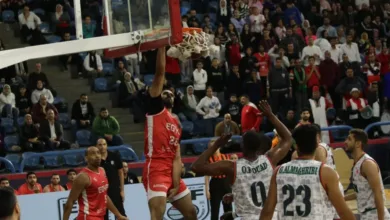 منتخب مصر لكرة السلة يهزم ليبيا ويتوج بطلا لكأس العرب - صورة
