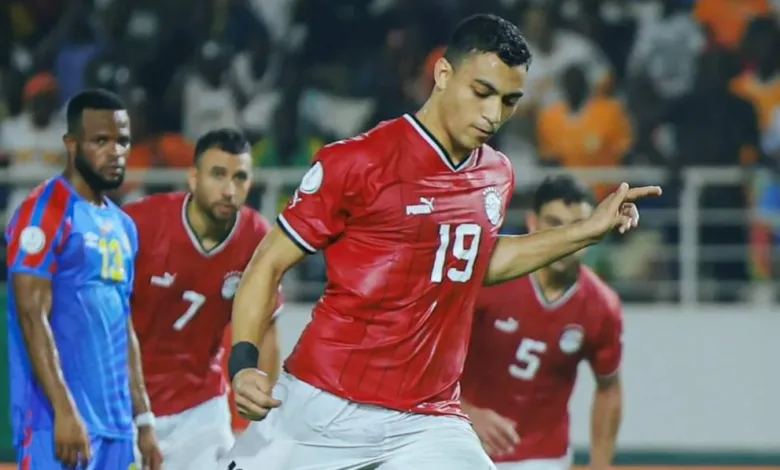 شاهد هدف تعادل منتخب مصر عن طريق مصطفى محمد أمام الكونغو الديمقراطية في أمم إفريقيا - فيديو