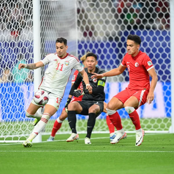شاهد أهداف فوز الإمارات على هونج كونج في كأس آسيا - فيديو
