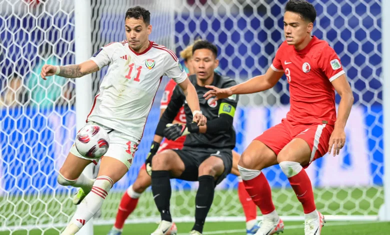 شاهد أهداف فوز الإمارات على هونج كونج في كأس آسيا - فيديو