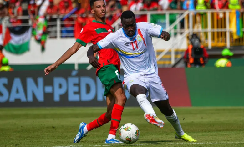 شاهد أهداف تعادل المغرب أمام الكونغو في أمم إفريقيا - فيديو