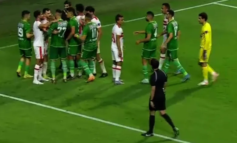 شاهد | هدف الرجاء المغربي الأول في الزمالك من ركلة جزاء بعد اشتباكات بين اللاعبين - فيديو